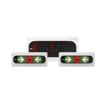 ALARMA HOMBRE ENCERRADO PARA 4 CÁMARAS CON BATERÍA AKO-55424B