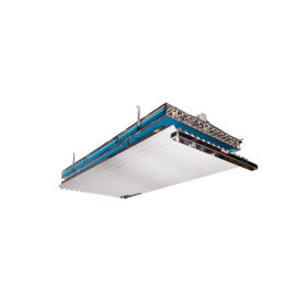 Persiana PVC doble canal nº15 standard para evaporador estático