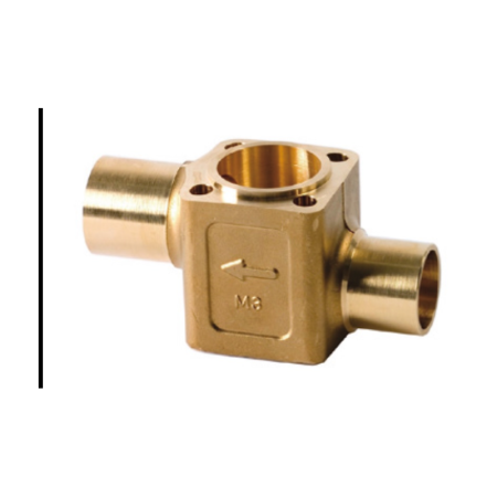 Cuerpo Válvula Expansión DANFOSS TE 5 67B4008 RECTA A SOLDAR