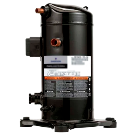 Compresor hermético Scroll ZBD38 KQE TFD 558 400V 50HZ, R448A MEDIA- ALTA TEMPERATURA