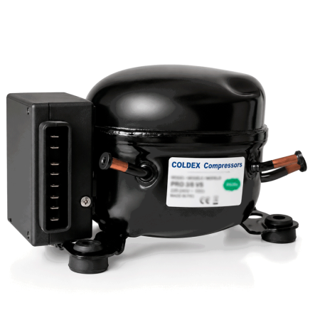 Compresor COLDEX-SECOP TD35VS  R134A Baja-Media temperatura corriente continua