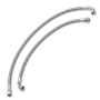 Latiguillo SAE Hembra. 1200mm Recto x Codo 90º 3/8"