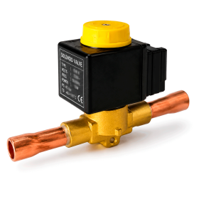Válvula solenoide Castel 5/8" soldar modelo 1078/5