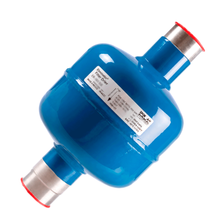 SILENCIADORES DESCARGA SIMPLES "ESK": DIMENSIONES EN MM: ø125/LARGO 198. VOLUMEN INT. DM³:1,10. CONEX. SOLDAR  O.D.S. 7/8".