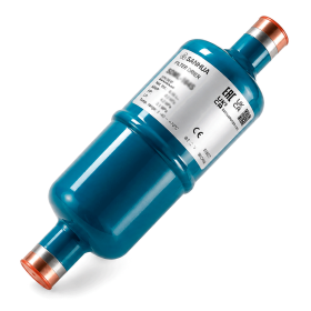 SILENCIADORES DESCARGA SIMPLES "ESK": DIMENSIONES EN MM: ø58/LARGO 199. VOLUMEN INT. DM³:0.30. CONEX. SOLDAR  O.D.S. 5/8".