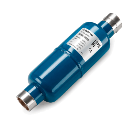 SILENCIADORES DESCARGA SIMPLES "ESK": DIMENSIONES EN MM: ø125/LARGO 490. VOLUMEN INT. DM³:3.60. CONEX. SOLDAR  O.D.S. 21/8".