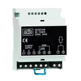 RELÉ DETECTOR DE FALLO O DESEQUILIBRIO DE FASES "AKO-5442B".