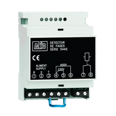 RELÉ DETECTOR DE FALLO O DESEQUILIBRIO DE FASES "AKO-5442B".