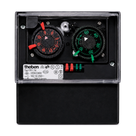 RELOJ DESESCARCHE CON CAJA THEBEN SERIE (FRI-77) TEMPORIZADOR FRI-77g, CON RETARDO.