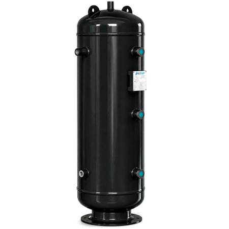 RECIPIENTE DE LIQUIDO VERTICAL PARA CO2 TRANSCRÍTICO RV150.(406x1400) A 90BAR