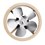 Ventilador monofásico con aro-soporte y hélice 16A/300-22º ARO-PALA 230V 50Hz