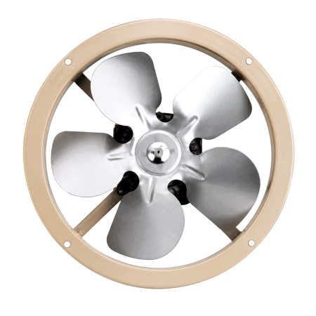 Ventilador monofásico con aro-soporte y hélice 10A/200 Aro/Pala 230V 50Hz