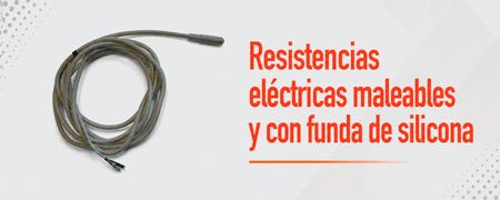 Resistencias eléctricas maleables y con funda de silicona para frío i…