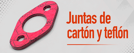Juntas de cartón y teflon para frío industrial | Solocompresores.es