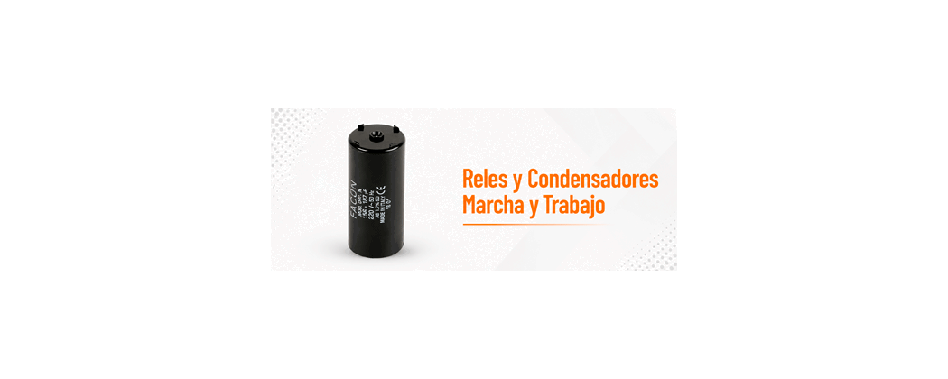 Reles y Condensadores Marcha y Trabajo para frío industrial |…