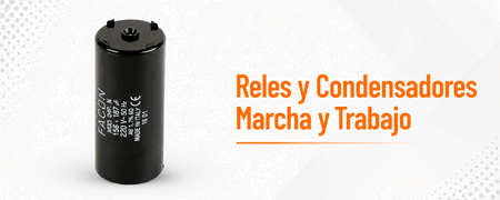 Reles y Condensadores Marcha y Trabajo para frío industrial |…