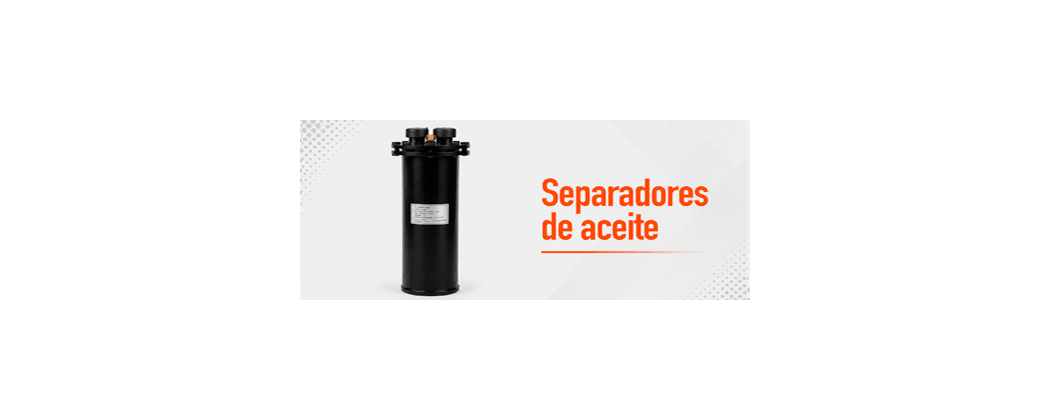 Separadores de aceite para frío industrial | Solocompresores.es