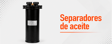 Separadores de aceite para frío industrial | Solocompresores.es