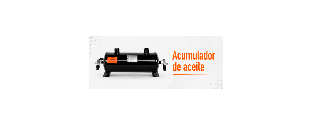 Acumulador de aceite para frío industrial | Solocompresores.es