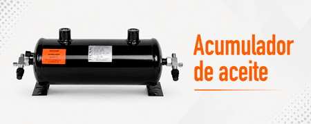 Acumulador de aceite para frío industrial | Solocompresores.es