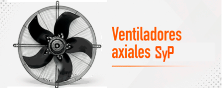 Ventiladores axiales SyP para frío industrial | Solocompresores.es