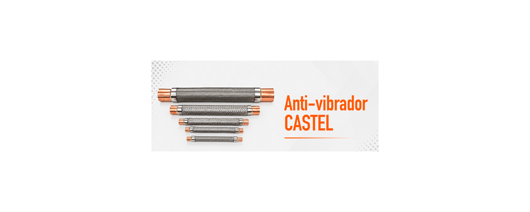 Antivibrador Castel para frío industrial | Solocompresores.es