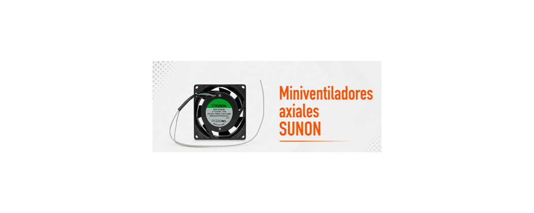 Miniventiladores axiales SUNON para frío industrial |…