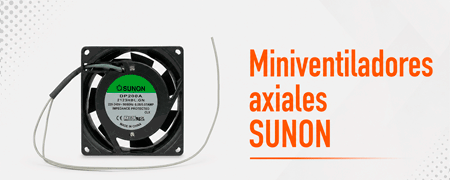 Miniventiladores axiales SUNON para frío industrial |…