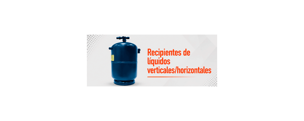 Recipientes de líquidos verticales/horizontales para frío industrial…