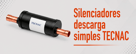 Silenciadores descarga simples TECNAC para frío industrial |…